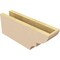 Ekena Millwork 4in. W x 6in. H x 16in. L Ridgewood Woodgrain TimberThane Rafter Tail, Primed Tan RFTUR04X06X16RIDRCPR - alternate 3